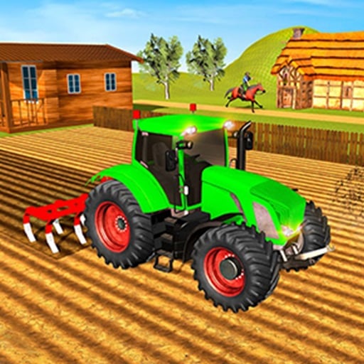Play US Modern Tractor Farming Game 3D 2022 game at